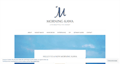 Desktop Screenshot of morningkawa.com
